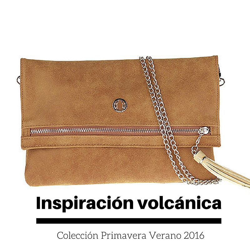 Inspiración volcánica colección bolsos Caminatta 2016