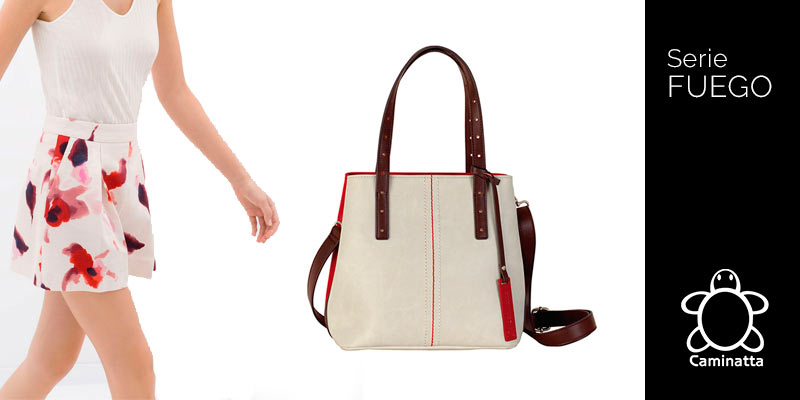 qué bolsos combinar con pantalones bermudas