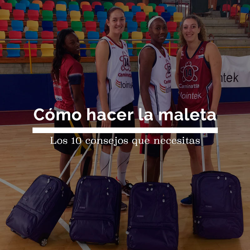 cómo hacer la maleta